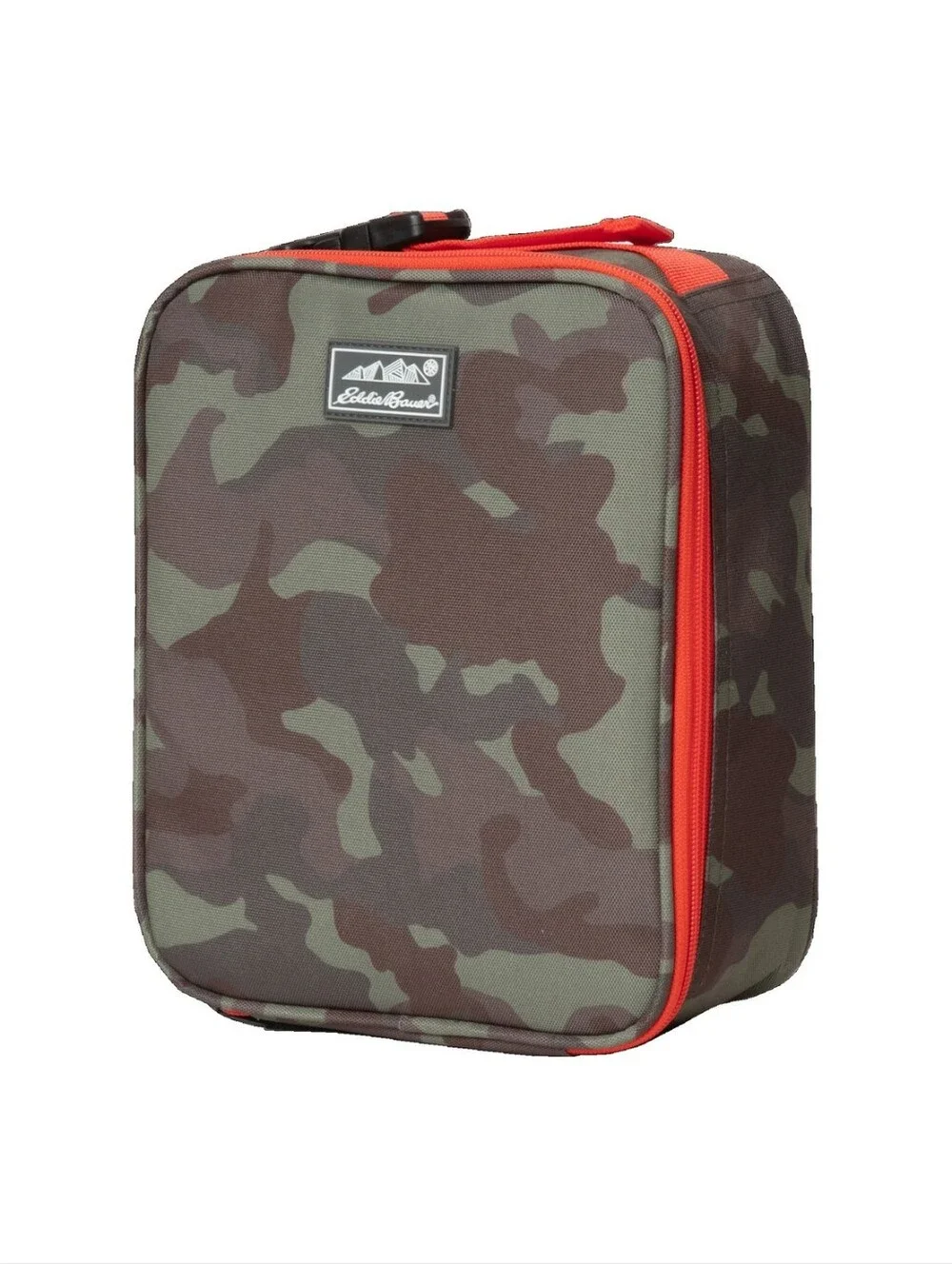 Eddie Bauer Kids Adventurer Boys Green Camo Soft Lunch Box Insulated Bag NEW